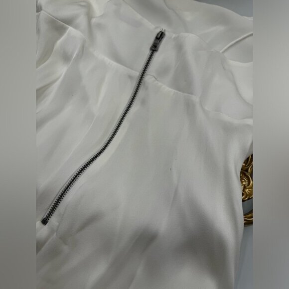 🆕 ALICE + OLIVIA 🧿 NWT Alita Spaghetti Strap Drape Asymmetrical Dress, Sz6 - Picture 12 of 16